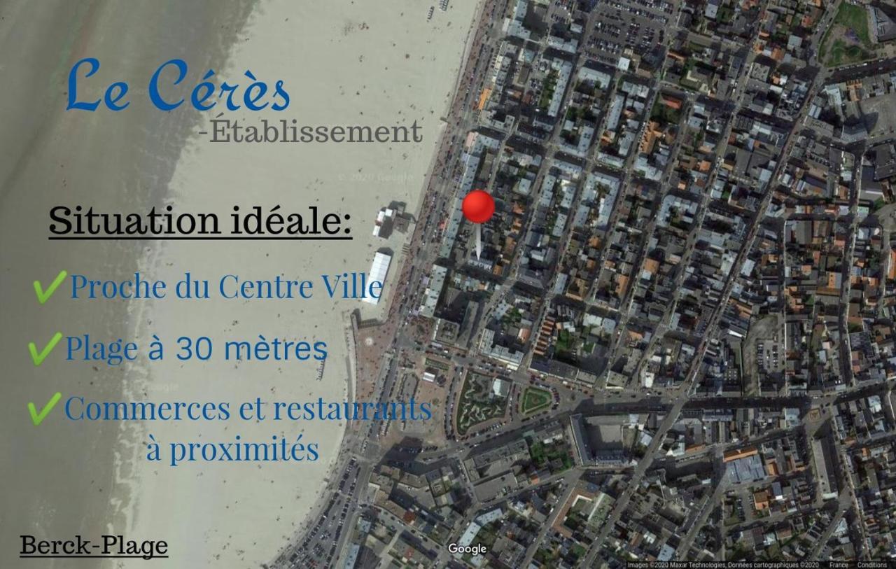 Appartement A 30 M De La Plage - Lumineux - Respirant - Wifi - Le Ceres 1 Berck Exteriér fotografie